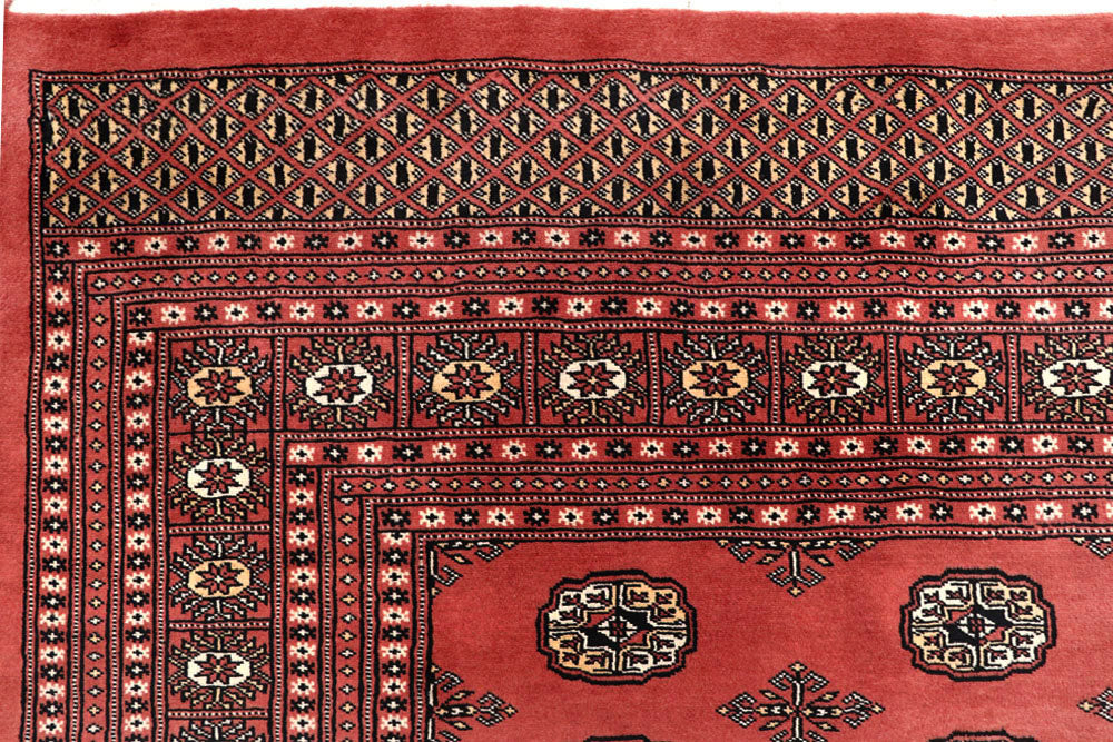 Salmon Bokhara 8' 2 x 9' 10 - No. 59425 - ALRUG Rug Store