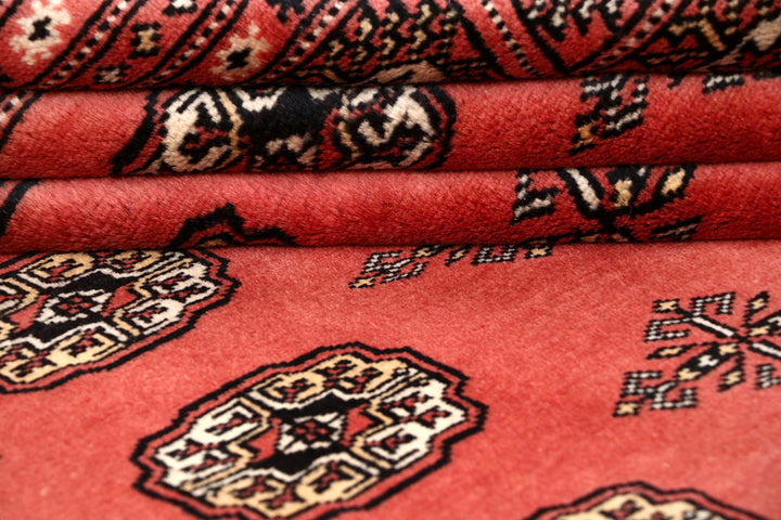 Salmon Bokhara 8' 2 x 9' 10 - No. 59425 - ALRUG Rug Store