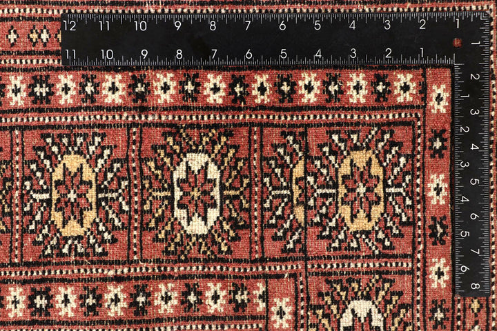 Salmon Bokhara 8' 2 x 10' 1 - No. 59426 - ALRUG Rug Store