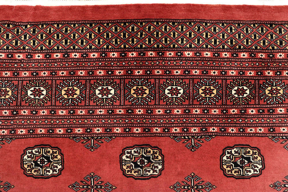 Salmon Bokhara 8' 1 x 10' 2 - No. 59428 - ALRUG Rug Store