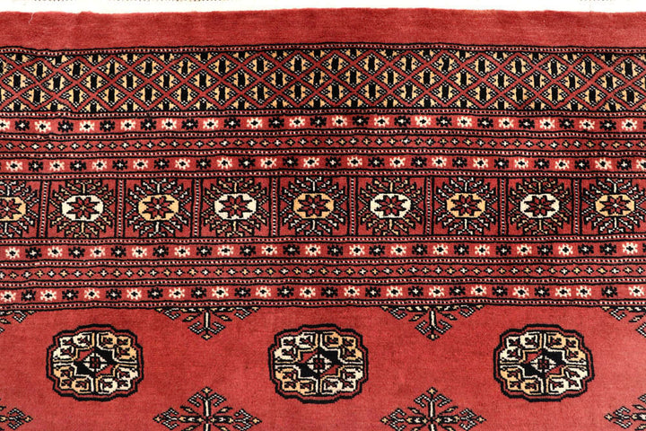 Salmon Bokhara 8' 1 x 10' 2 - No. 59428 - ALRUG Rug Store