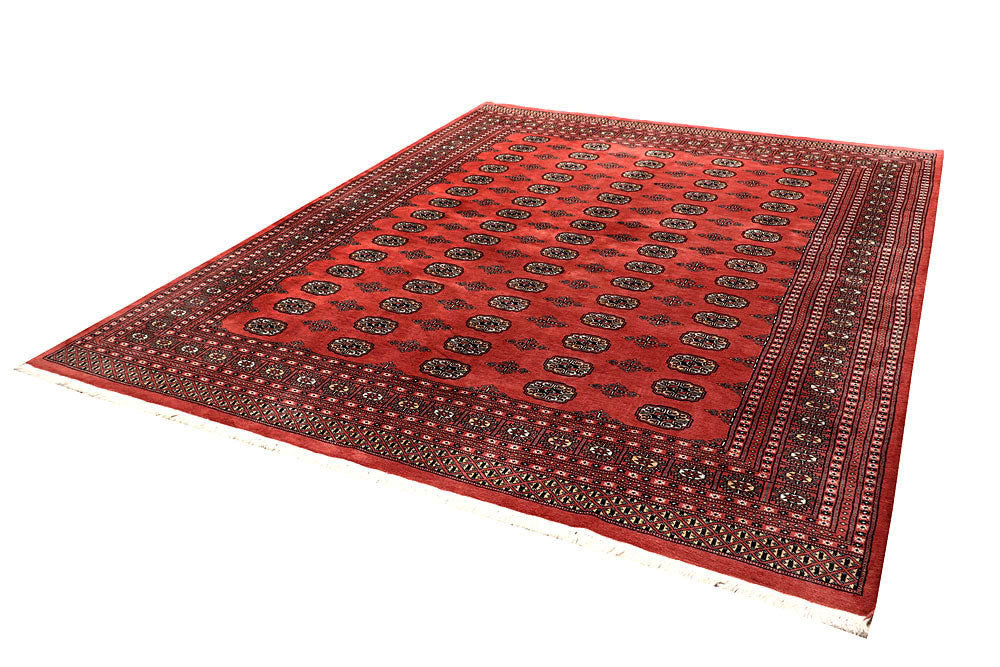 Salmon Bokhara 8' 1 x 10' 2 - No. 59428 - ALRUG Rug Store