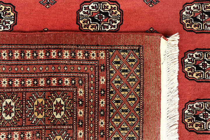 Salmon Bokhara 8' 1 x 10' 2 - No. 59428 - ALRUG Rug Store