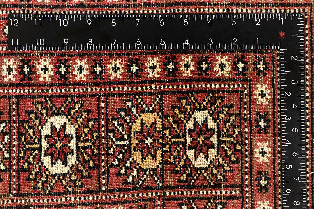 Salmon Bokhara 8' 1 x 10' 2 - No. 59428 - ALRUG Rug Store