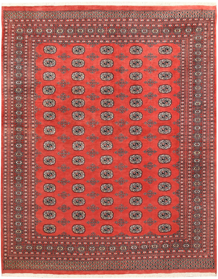 Salmon Bokhara 8'  x" 9'  11" - No. QA39006