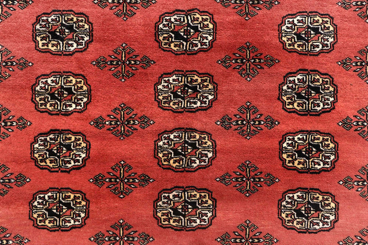 Salmon Bokhara 8' x 10' 6 - No. 59430 - ALRUG Rug Store