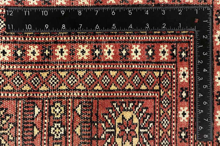 Salmon Bokhara 8' x 10' 6 - No. 59430 - ALRUG Rug Store