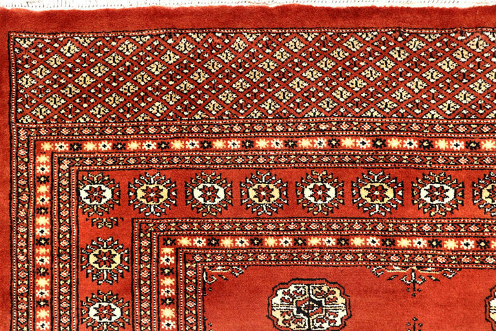 Orange Red Bokhara 7'  10" x 10'  6" - No. QA66058