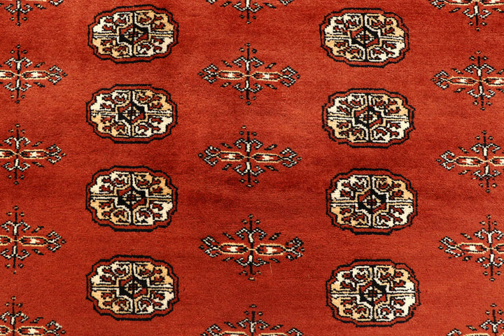 Orange Red Bokhara 7' 10 x 10' 6 - No. 59434 - ALRUG Rug Store
