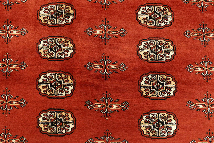 Orange Red Bokhara 7'  10" x 10'  6" - No. QA66058