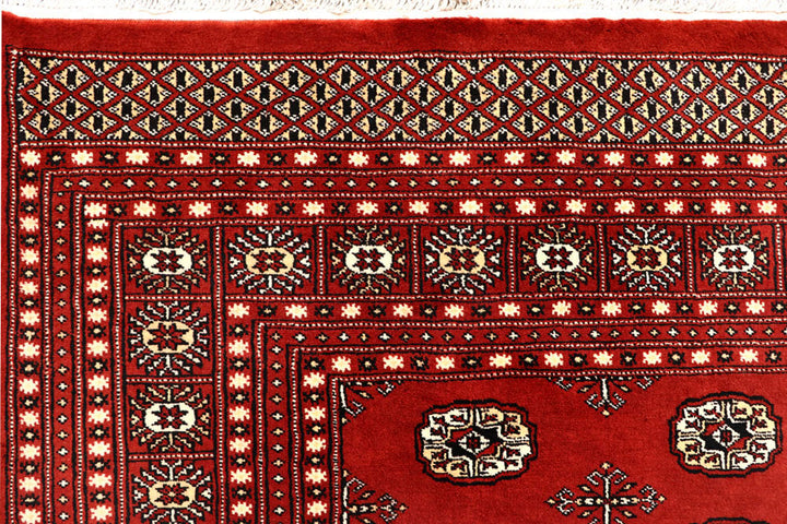 Orange Red Bokhara 8' 1 x 9' 5 - No. 59435 - ALRUG Rug Store