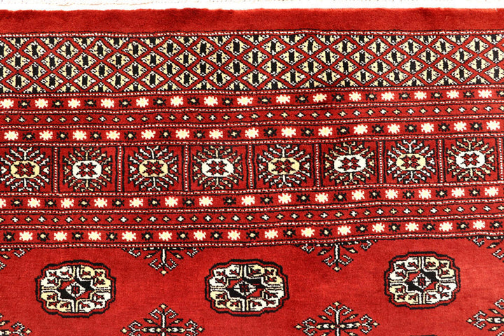 Orange Red Bokhara 8' 1 x 9' 5 - No. 59435 - ALRUG Rug Store