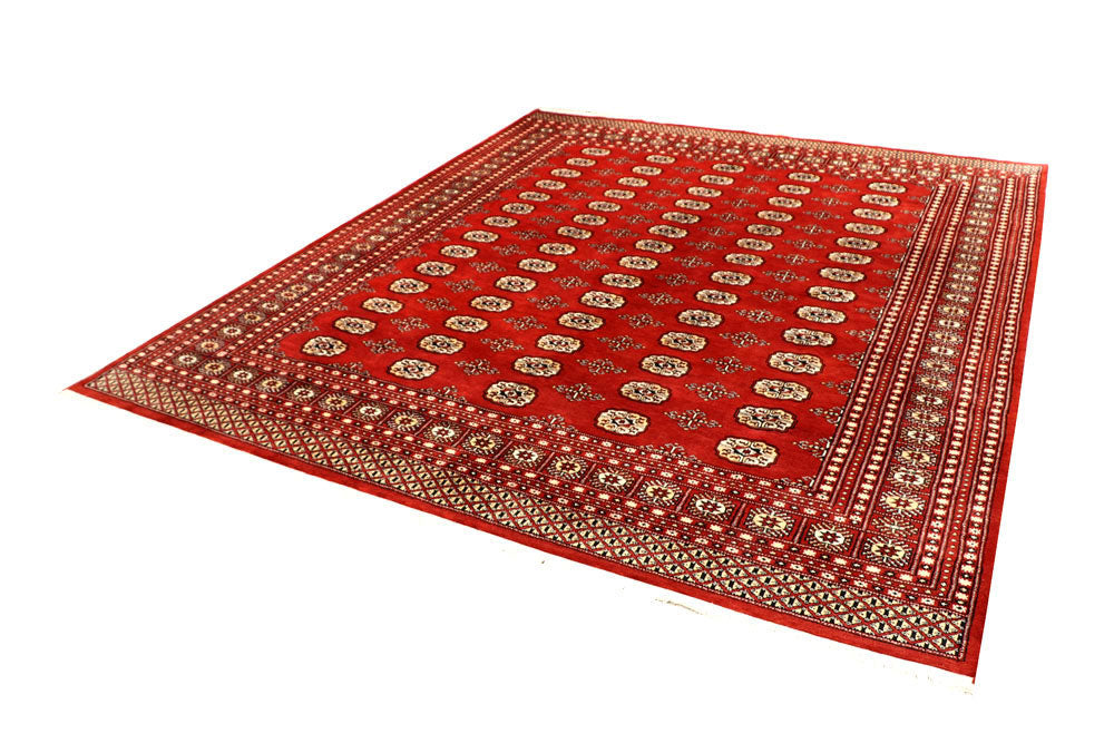 Orange Red Bokhara 8' 1 x 9' 5 - No. 59435 - ALRUG Rug Store