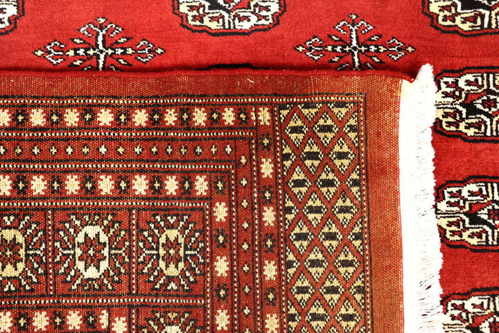 Orange Red Bokhara 8' 1 x 9' 5 - No. 59435 - ALRUG Rug Store