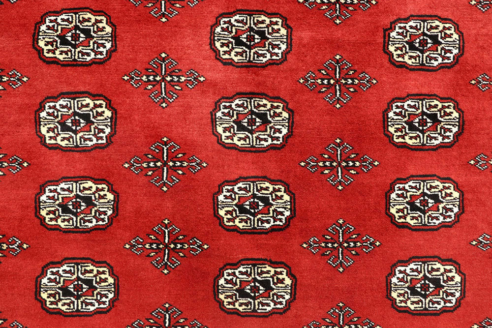 Firebrick Bokhara 8' 2 x 10' 4 - No. 59436 - ALRUG Rug Store