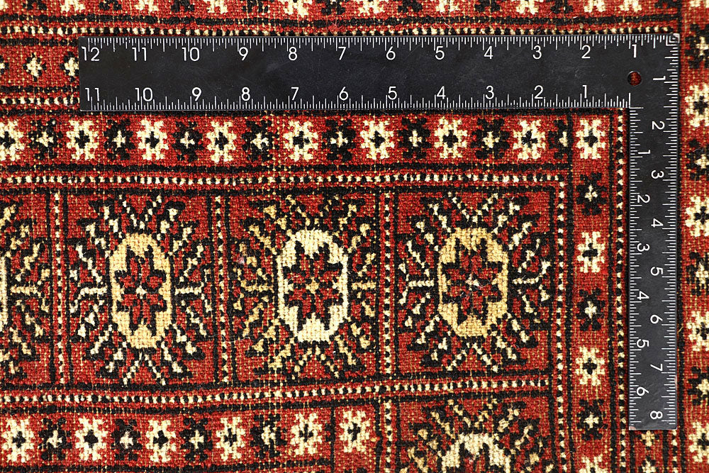 Firebrick Bokhara 8' 2 x 10' 4 - No. 59436 - ALRUG Rug Store
