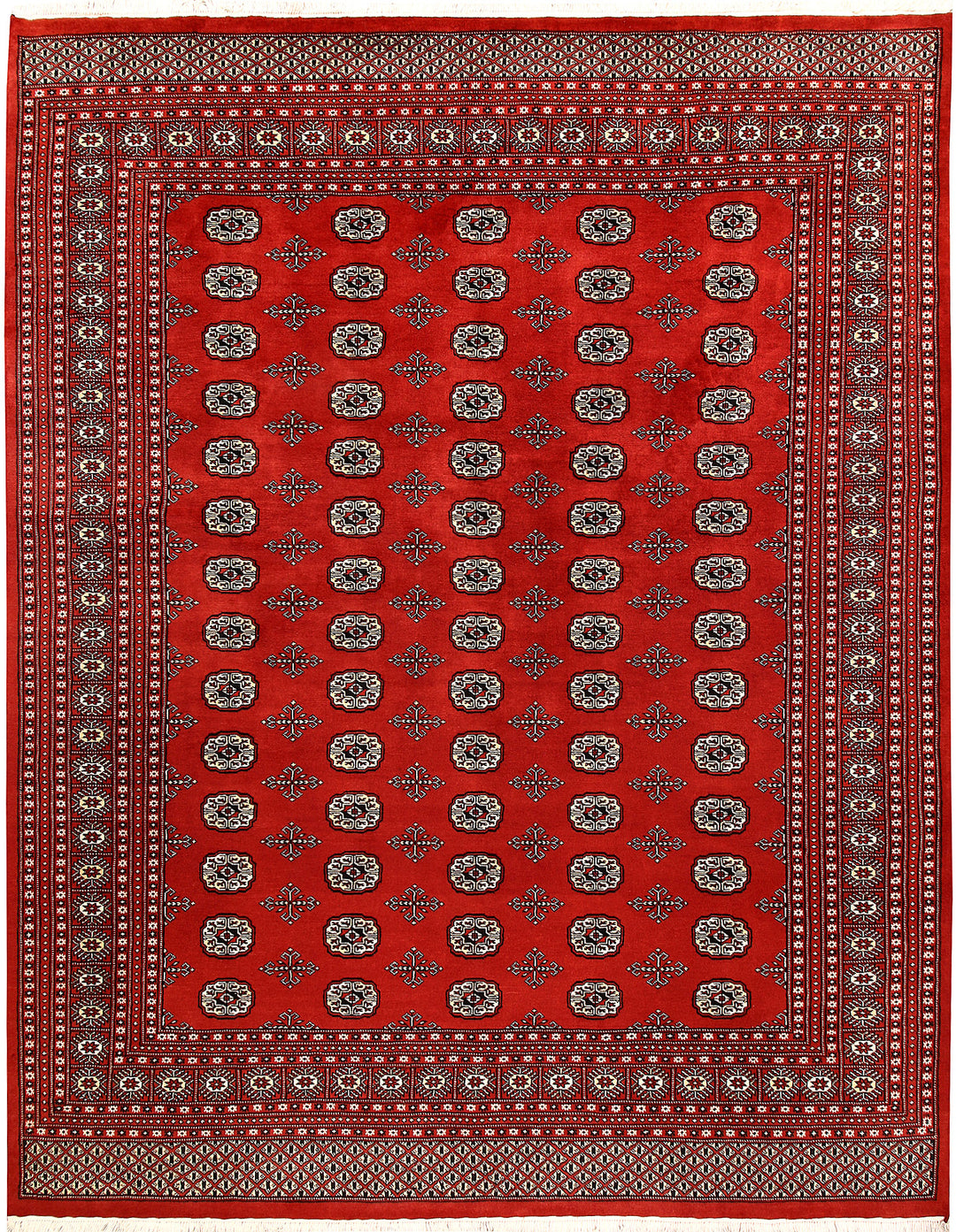 Firebrick Bokhara 8' 2 x 10' 4 - No. 59436 - ALRUG Rug Store