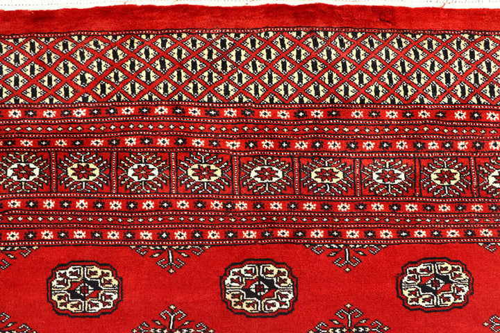 Firebrick Bokhara 8' 2 x 10' 2 - No. 59437 - ALRUG Rug Store