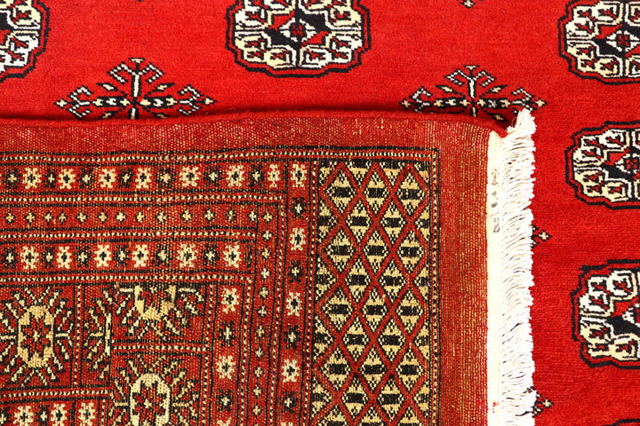 Firebrick Bokhara 8' 2 x 10' 2 - No. 59437 - ALRUG Rug Store