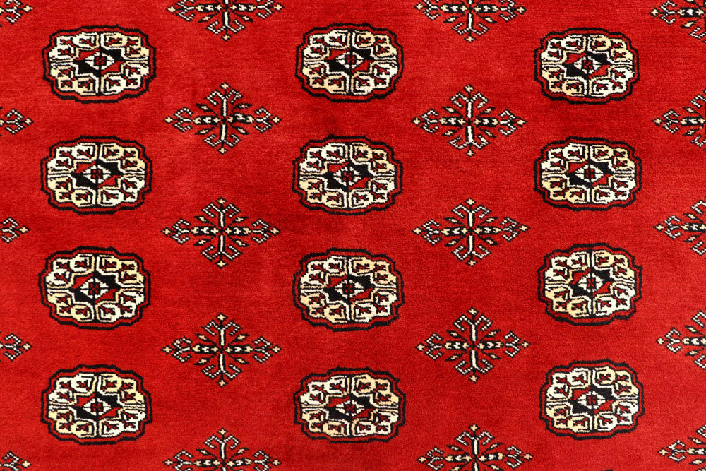 Firebrick Bokhara 8' 2 x 10' 3 - No. 59438 - ALRUG Rug Store