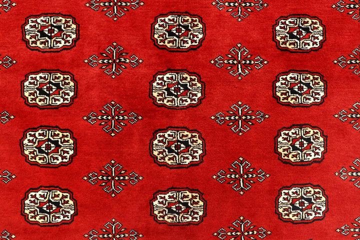 Firebrick Bokhara 8' 2 x 10' 3 - No. 59438 - ALRUG Rug Store