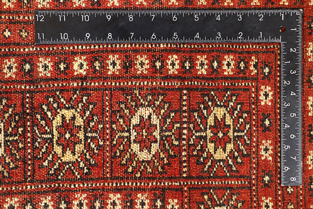 Firebrick Bokhara 8' 2 x 10' 3 - No. 59438 - ALRUG Rug Store