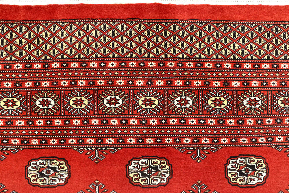 Orange Red Bokhara 8' 1 x 10' - No. 59439 - ALRUG Rug Store