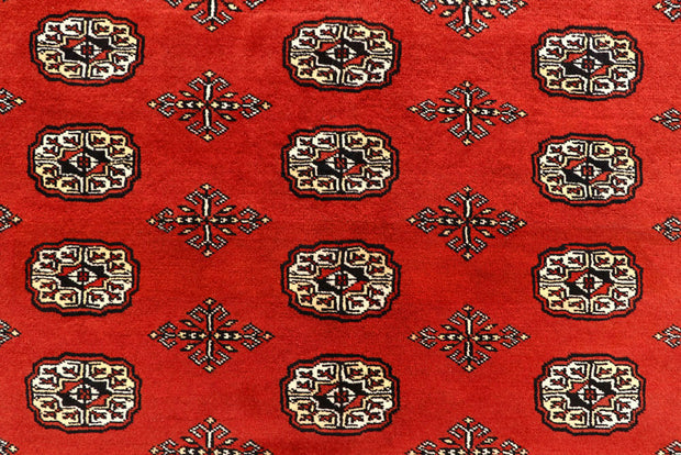 Orange Red Bokhara 8' 1 x 10' - No. 59439 - ALRUG Rug Store