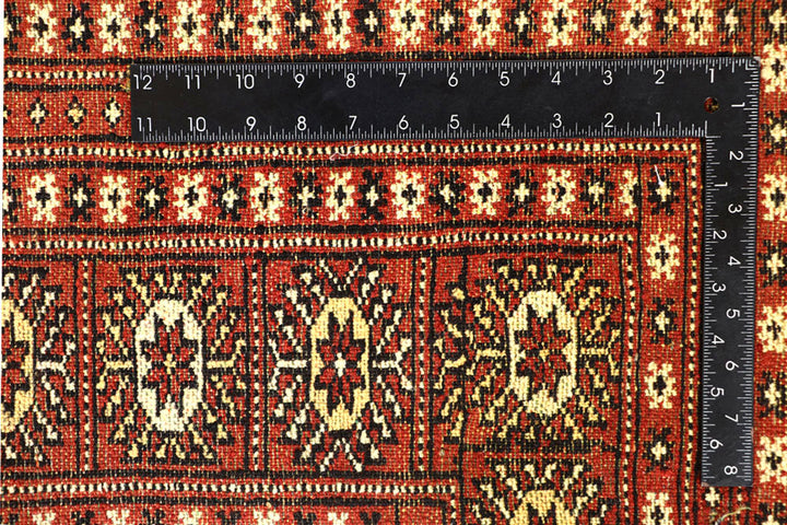 Orange Red Bokhara 8' 1 x 10' - No. 59439 - ALRUG Rug Store