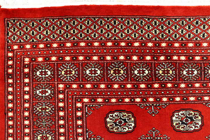 Firebrick Bokhara 8' 2 x 9' 9 - No. 59440 - ALRUG Rug Store