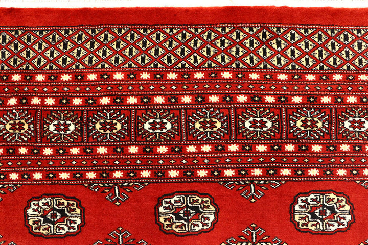 Firebrick Bokhara 8' 2 x 9' 9 - No. 59440 - ALRUG Rug Store