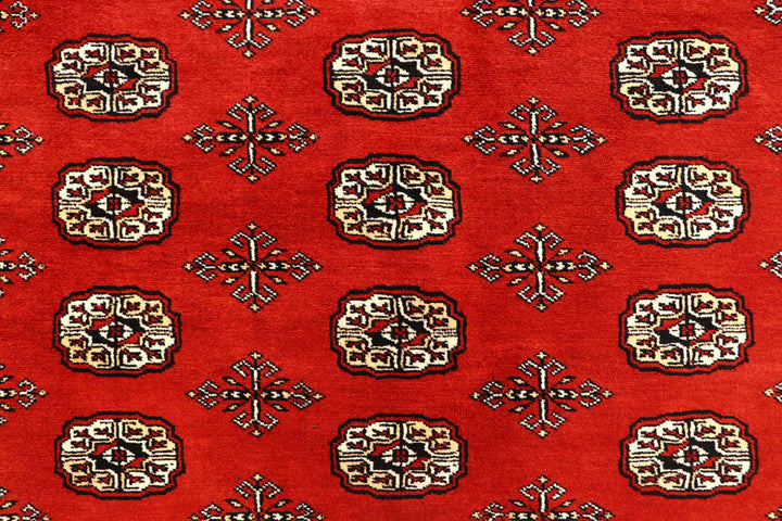 Firebrick Bokhara 8' 2 x 9' 9 - No. 59440 - ALRUG Rug Store