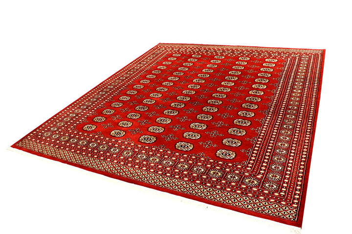 Firebrick Bokhara 8' 2 x 9' 9 - No. 59440 - ALRUG Rug Store