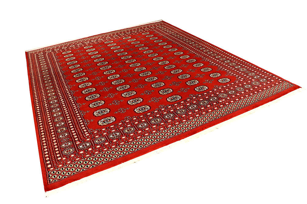Firebrick Bokhara 8' 2 x 9' 9 - No. 59440 - ALRUG Rug Store
