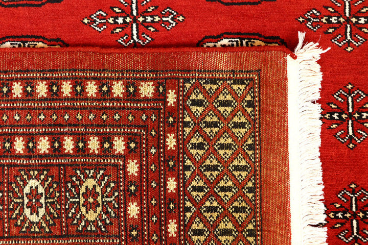 Firebrick Bokhara 8' 2 x 9' 9 - No. 59440 - ALRUG Rug Store