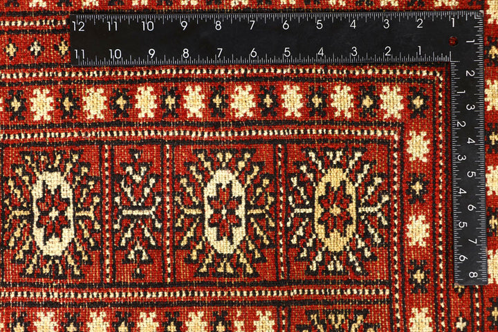 Firebrick Bokhara 8' 2 x 9' 9 - No. 59440 - ALRUG Rug Store