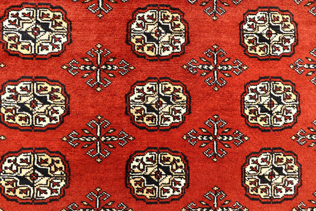 Orange Red Bokhara 8'  x" 10'  2" - No. QA33166