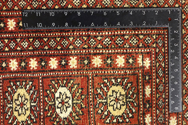Orange Red Bokhara 8' x 10' 2 - No. 59441 - ALRUG Rug Store