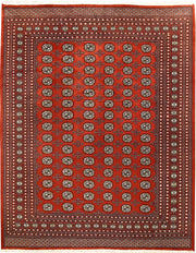 Orange Red Bokhara 8'  x" 10'  2" - No. QA33166