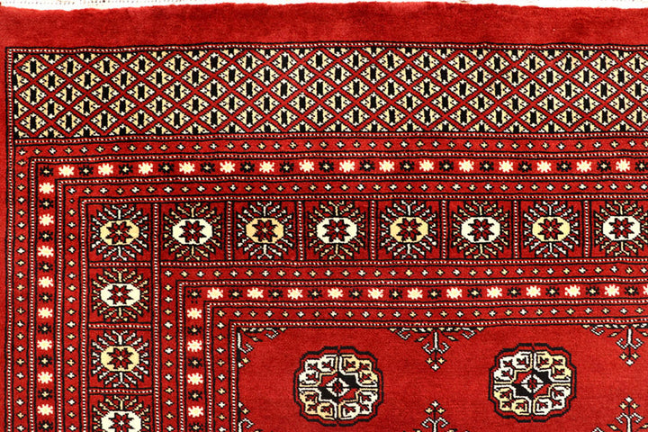 Firebrick Bokhara 8' x 9' 11 - No. 59442 - ALRUG Rug Store