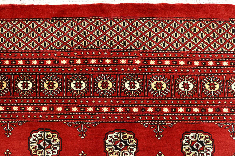 Firebrick Bokhara 8' x 9' 11 - No. 59442 - ALRUG Rug Store