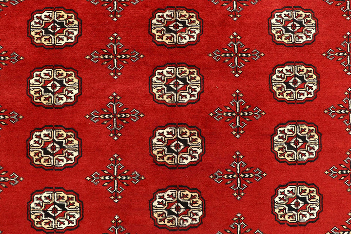 Firebrick Bokhara 8' x 9' 11 - No. 59442 - ALRUG Rug Store
