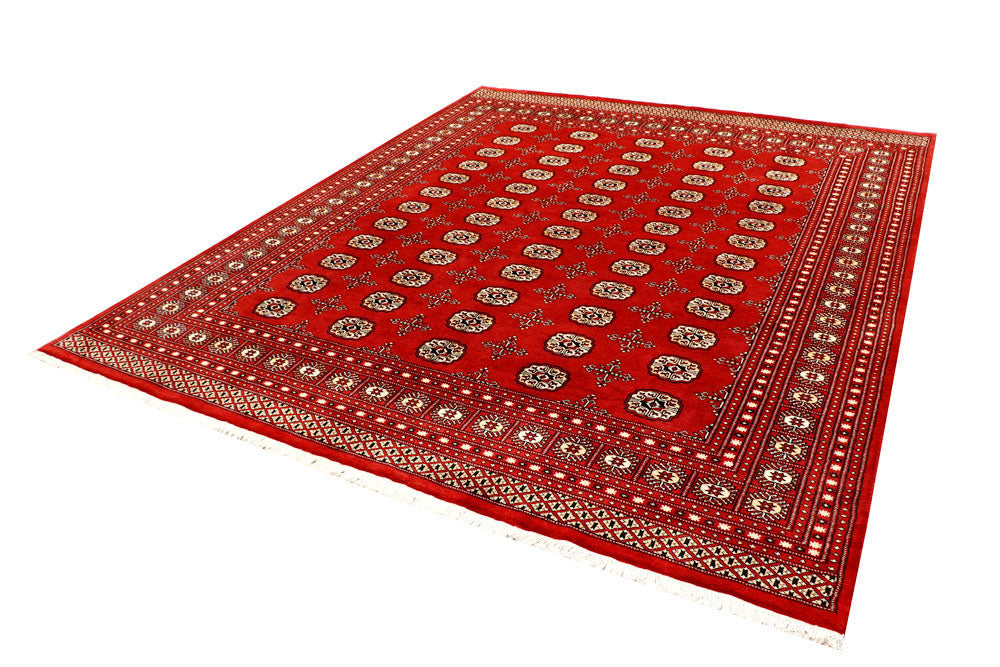 Firebrick Bokhara 8' x 9' 11 - No. 59442 - ALRUG Rug Store