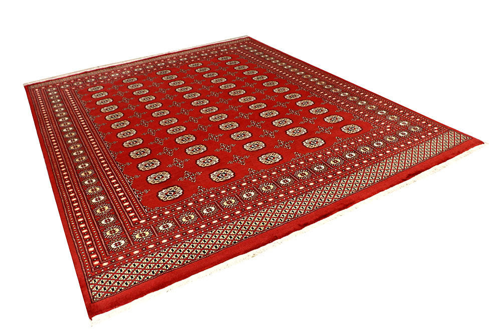 Firebrick Bokhara 8' x 9' 11 - No. 59442 - ALRUG Rug Store