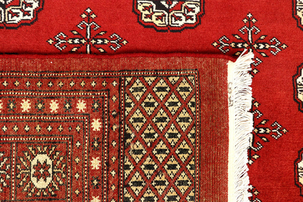 Firebrick Bokhara 8' x 9' 11 - No. 59442 - ALRUG Rug Store