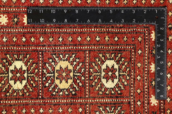 Firebrick Bokhara 8' x 9' 11 - No. 59442 - ALRUG Rug Store