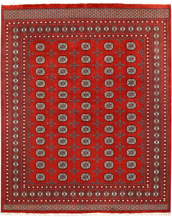 Firebrick Bokhara 8' x 9' 11 - No. 59442 - ALRUG Rug Store