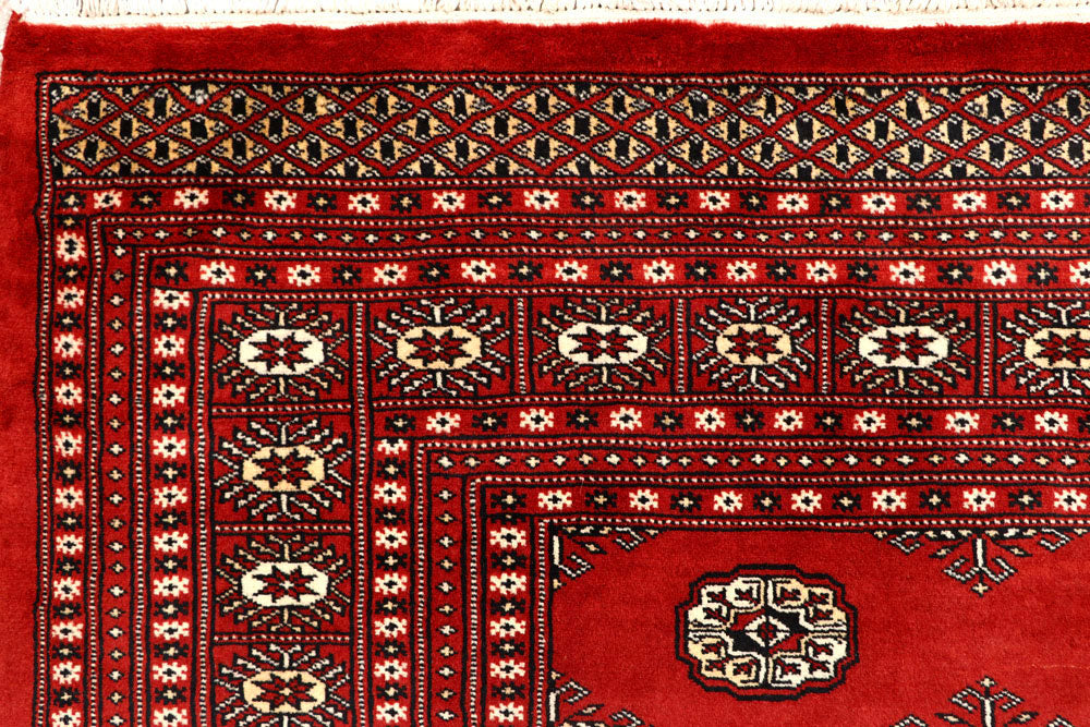 Firebrick Bokhara 8' x 10' 3 - No. 59444 - ALRUG Rug Store