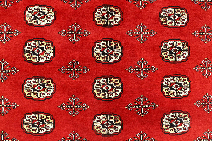 Firebrick Bokhara 8' x 10' 3 - No. 59444 - ALRUG Rug Store