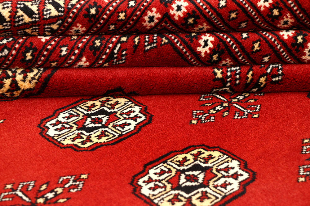 Firebrick Bokhara 8' x 10' 3 - No. 59444 - ALRUG Rug Store